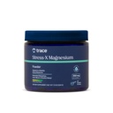 Trace Minerals Stress-X Magnesium, 350mg - 근육 휴식 및 복구를 지원하는 분말 마그네슘 보충 - 레크리에이션 수면 지원 미네랄 보충 - 레몬 라임 풍미, 7.9 oz (50 서빙)