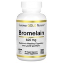 캘리포니아 골드 영양 Bromelain, 625 mg, 90 Veggie 캡슐