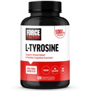 FORCE FACTOR L 티로신 응력 완화 보충교재, 성인, L 티로신 500mg 캡슐, 자유로운 모양, 빈, 젤라틴 없음, 비 GMO, 120의 캡슐을 위한 L 티로신 뇌 건강 보충교재