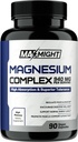 마그네슘 복합체, 210 mg 요소 마그네슘, 글리세라이드, 시트레이트 & 말레이트, 비 GMO, 최대 흡수, 근육, 계류, 에너지, 90 Vegan 캡슐