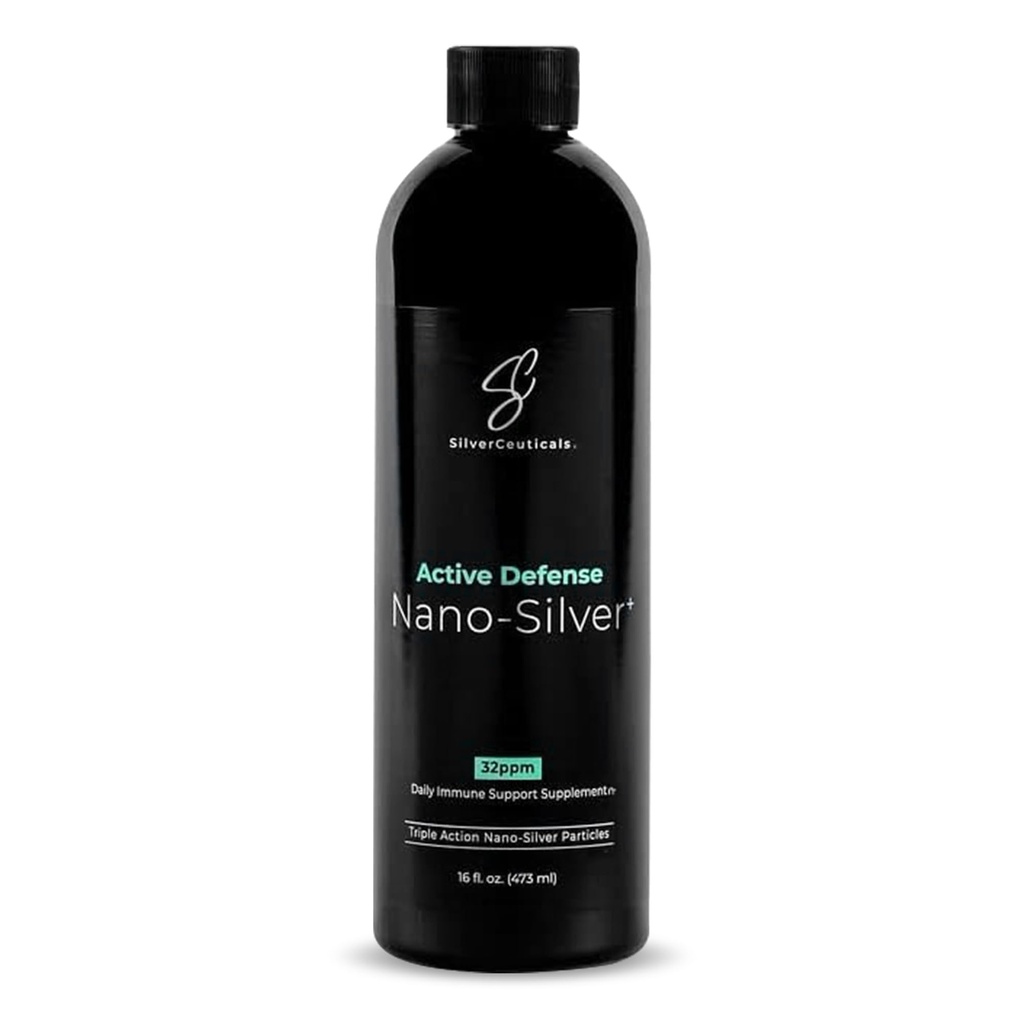 Colloidal 실버 w/Nano 기술 - 32ppm 16oz - 8X 더 효과적인 - 자연적인 면역 지원 - Sick Days를 저장하십시오 - 나이 5 & 위 - Outperforms 더 높은 PPM는 - 맛 없음 & 냄새 없음 - 3rd 당 시험하는