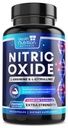 Nitric 산화물 승압기 2560mg - 남자 & 여자를 위한 여분 힘 L 아르기닌 & Citrulline 보충교재 - 우수한 근육 지원 Nitric 승압기 - 자연적인 에너지 & 심장 건강 지원 - 120의 캡슐