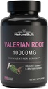 Valerian Root Capsules - 1,0000mg, 4X 농축 추출물 - 고농도, 120 캡슐