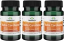 Swanson Beta-Carotene (비타민 A) 피부 눈 면역 체계 건강 산화 방지제 지원 10000 Iu (3000 mcg) 100 Sgels (3 팩)