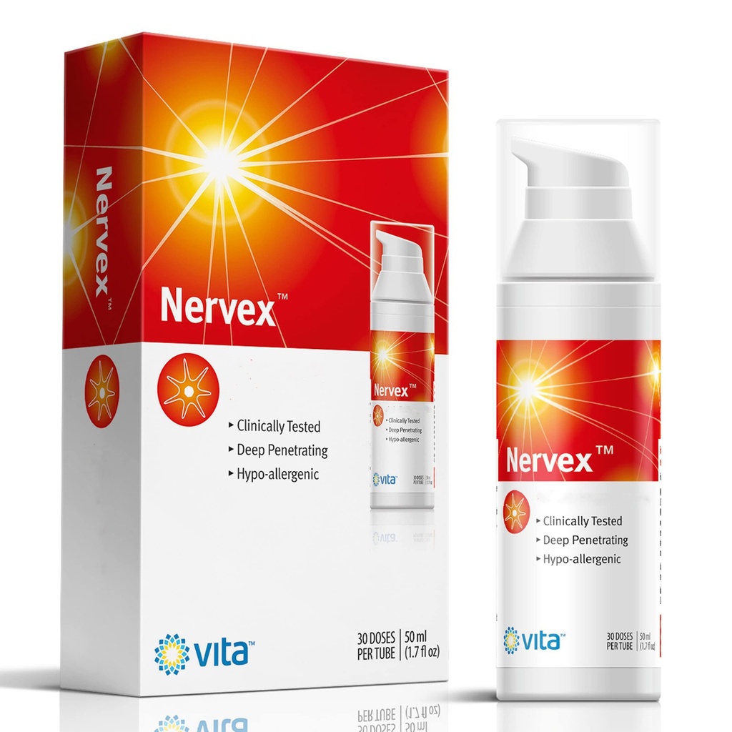 Vita Sciences Nervex 최대 Neuropathy 지원, 과학적으로 발, 손, 다리, 발가락을위한 효과적인 천연 빠른 크림 개발