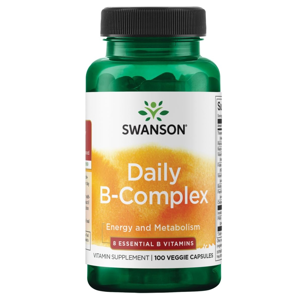 Swanson 매일 B-Complex 100 Veg 모자