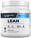 투명 연구소 Lean Pre-Workout - Acetyl L-Carnitine, Beta Alanine 분말, & PurCaf 유기 카페인 분말을 가진 남자와 여자를 위한 몸 Recomposition 전 운동 - 30의 서빙, Strawberry Lemonade