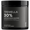 Tremella Mushroom 매우 높은 효능 15 : 30 % 베타 글루칸 추출물 - 순수하고 집중 된 공식 - 순도 및 품질을위한 세 번째 파트 랩 테스트 - 120 캡슐
