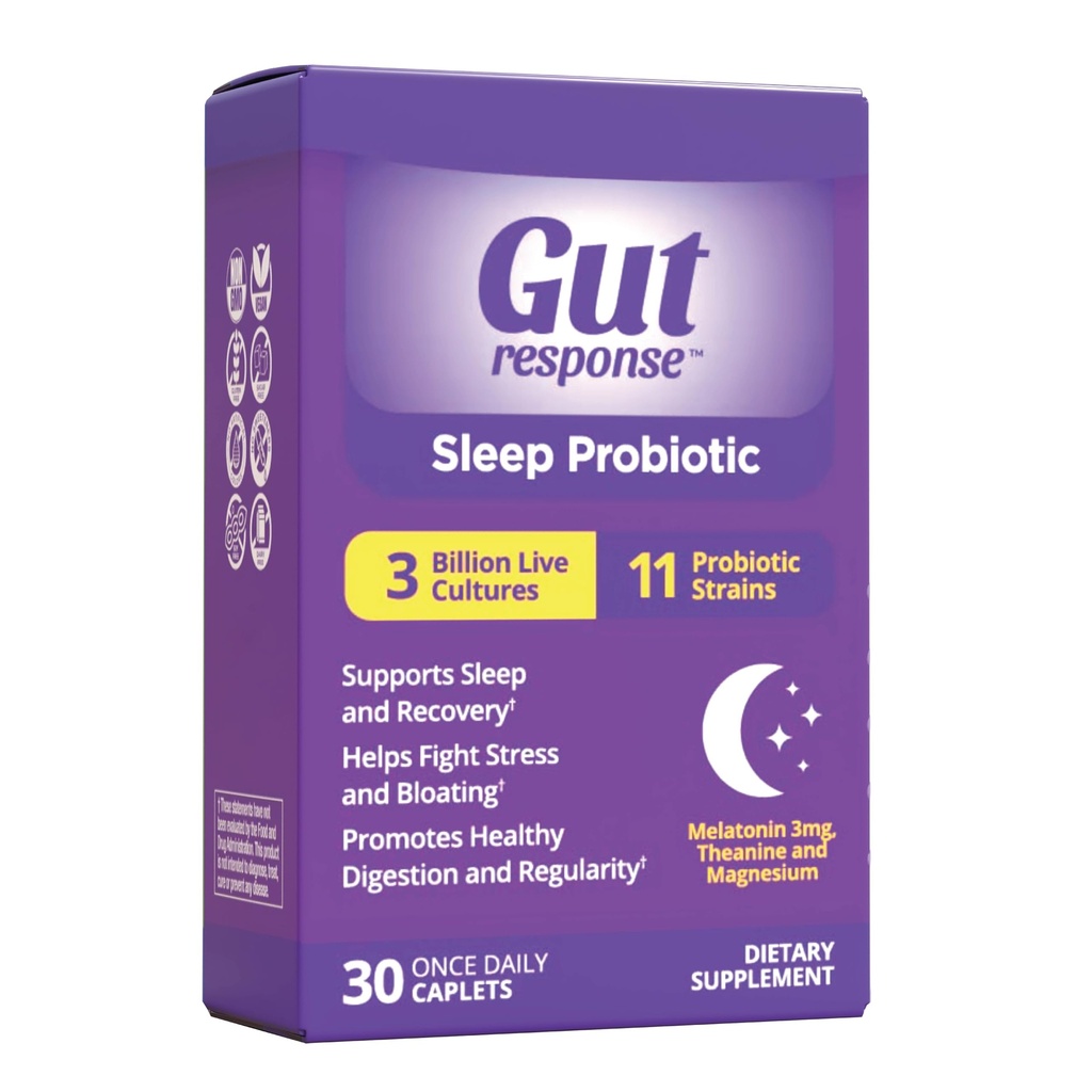 남자 & 여자를 위한 잠 Probiotic는, 더 천천히 소화 노후화, 지원 잠 및 회복, 건강한 Gut, Vegan, 글루텐 자유로운 & 간결 해방합니다, 3억 CFU, 30의 모자를 씌웁니다