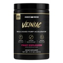 신진 대사 Warfare Veiniac 근육 펌프 활성제 보충교재 자극제 L-Citrulline, Betaine Anhydrous를 가진 자유로운 전 운동, & 추가했습니다 AGMassTM, 증가 Nitric 산화물*, 과일 펀치 20의 서빙