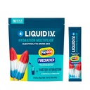 액체 I.V.® Hydration Multiplier - 팝스퍼 Firecracker | 전자 분말 음료 혼합 | 1 팩 (16 인분)