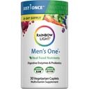 남자를 위한 무지개 빛 Multivitamin, 비타민 C, D & 아연, Probiotics, 남자의 1개의 Multivitamin는 높은 Potency Immune 지원, 비 GMO, 채식주의자, 30의 정제를 제공합니다
