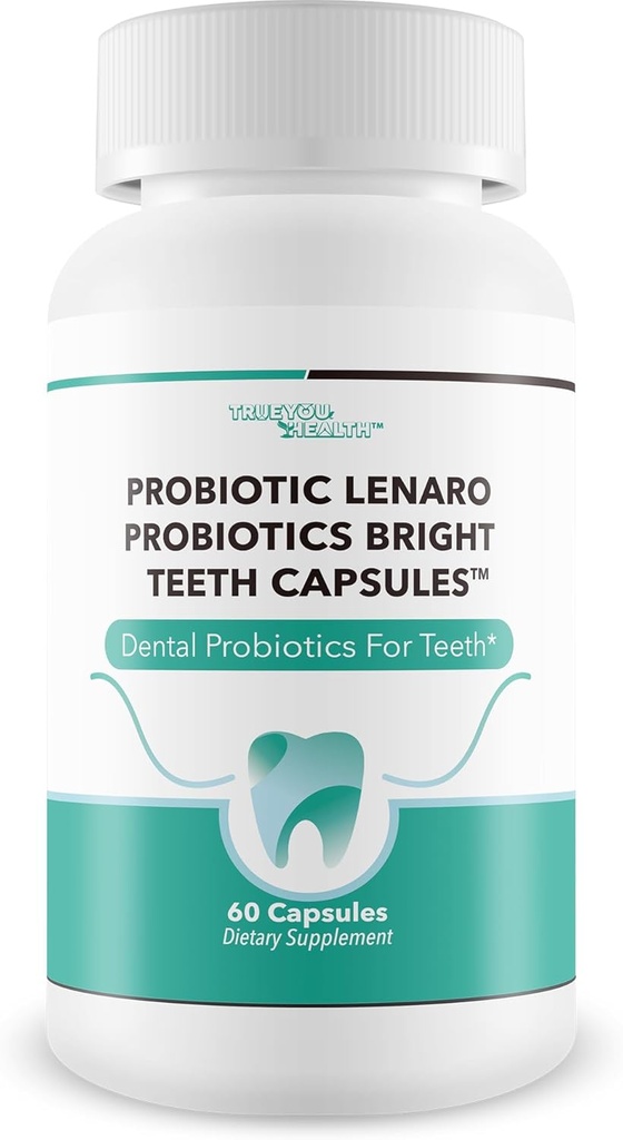 Probiotics 밝은 치아 캡슐 - 우리의 최고의 치과 Probiotics 백색 치아 지원 - 치과 Probiotics 밝은 희게 치아 Mousse 대체 캡슐 - Teeth Probiotics