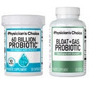 Physician 's CHOICE Bloat & Gas Probiotic 30ct + 60 억 Probiotic 30ct - 소화 웰링턴