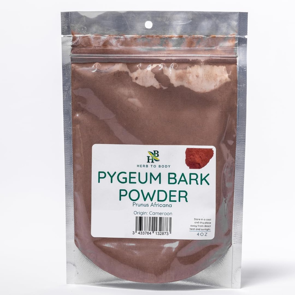 허브 To Body Pygeum Bark 파우더|Prunus Africana | 와일드 크래프트 | 4oz