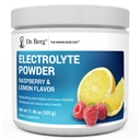 Dr. Berg Zero Sugar Hydration Keto Electrolyte Powder - 칼륨 및 Real Pink Himalayan Salt (NOT Table Salt)의 w / 1000 mg 강화 - 라즈베리 & 레몬 맛 히드라 션 음료 보충 - 50 서빙