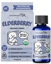 Legendairy 우유 유기 Elderberry Drops - Echinacea, Immune 지원을위한 비타민 C 및 아연이있는 아기 Multivitamin - 아기 및 유아, 비 GMO에 이상적입니다 - 30 서빙