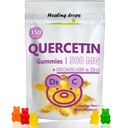 Bromelain Gummies와 Quercetin - 비타민 C + 아연 + 비타민 D3 - 어린이와 성인을위한 Quercetin 500mg Gummies (1)