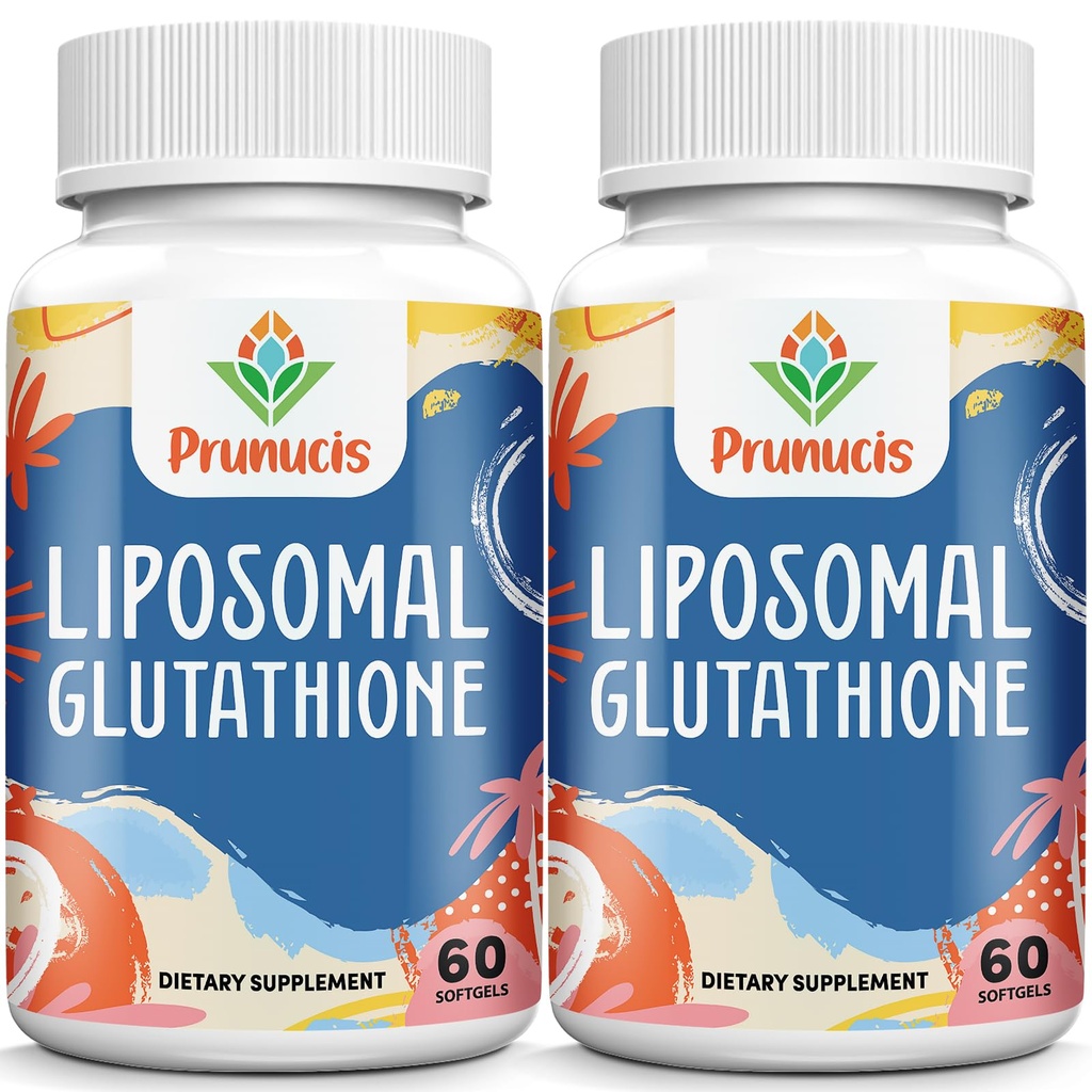 2400MG Liposomal Glutathione, 비타민 C와 더불어, 우유 이틀 & 알파 Lipoic 산, 주된 산화 방지제, 순수한 감소된 L 글루타티온 - 면역 체계, 세포 수선, 에너지, 높은 흡수, 120 Softgels
