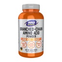 지금 음식 스포츠 영양, Leucine, Isoleucine 및 Valine, 12-Ounce를 가진 분지된 사슬 아미노산 분말