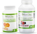 BariSlim Bariatric 칼슘 구연산염 & 진보된 Chewable Multivitamin - Gastric Bypass와 Gastric 소매를 포함하여 포스트 Bariatric 수술을 위한 Bariatric 비타민과 보충교재