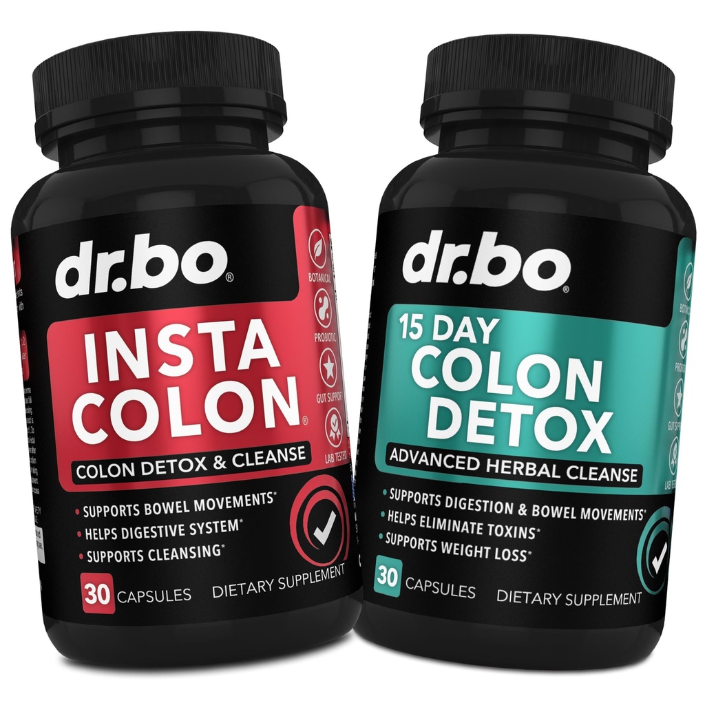 Colon Cleanser Detox 보충 캡슐 - 15 Day Colon Cleanse 알약 & Probiotic 초본 클렌징 - Intestinal Stomach Bloating Digestive Gut 지원을 위한 매일 자연적인 Bowel 운동 보충교재