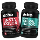Colon Cleanser Detox 보충 캡슐 - 15 Day Colon Cleanse 알약 & Probiotic 초본 클렌징 - Intestinal Stomach Bloating Digestive Gut 지원을 위한 매일 자연적인 Bowel 운동 보충교재