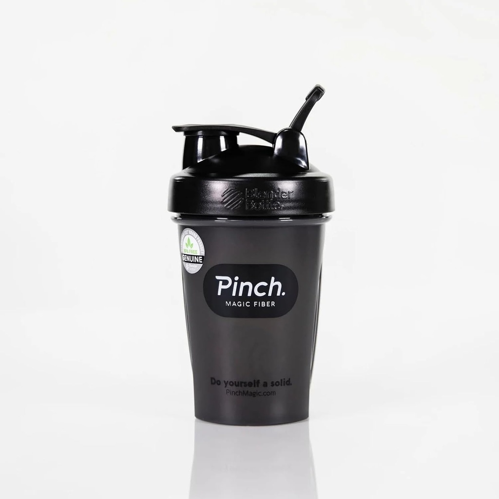 Pinch Magic Shaker Bottle | BPA Free Shaker Bottle for Smooth Mixing | 섬유 보충 분말, 단백질 쉐이크 및 기타 | Dishwasher Safe, Travel-Friendly, easy to Clean | 20 oz