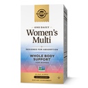 Solgar One Daily Women 's Multi Whole Body Support 여성을위한 높은 흡수성 지연 방출 비타민, 면역, 심장, 에너지, 스트레스, 헤어 스킨 네일 및 생식 건강, 60 서빙