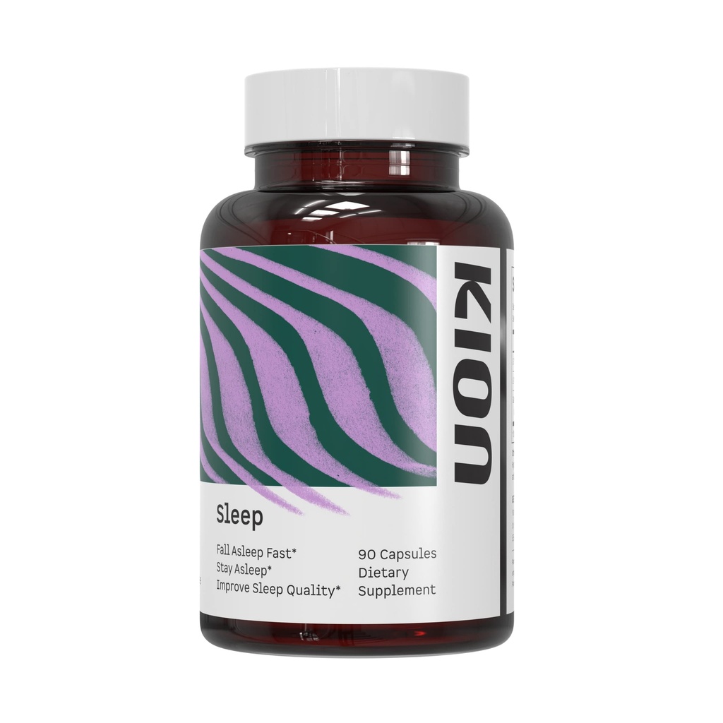 Kion Sleep | 잠자리, 잠자리, 잠자리, 수면질 향상 | Amino Acid Powered Sleep Support | 30 서빙