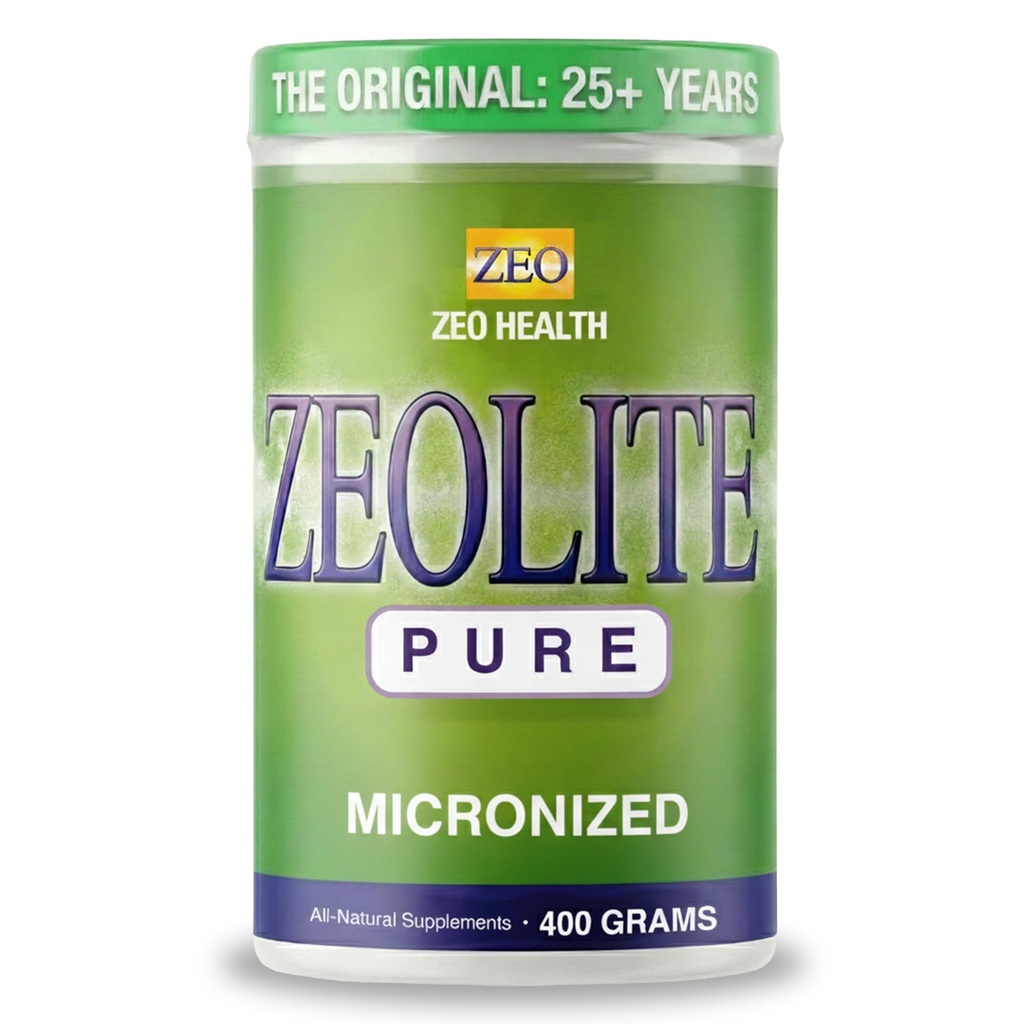 Zeolite Pure | 여성용 전신 Detox 클렌징, 남성, 성인 | 에너지, Gut Health, Mental Clarity, & Optimal Inflammation Response | The Original Zeolite Powder (400 서빙)
