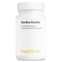 Supersmart - Bacillus Subtilis 3 억 CFU / 일 (고 효능) - Spore Probiotic 보충 | 비 GMO 및 글루텐 무료 - 60 DR 캡슐