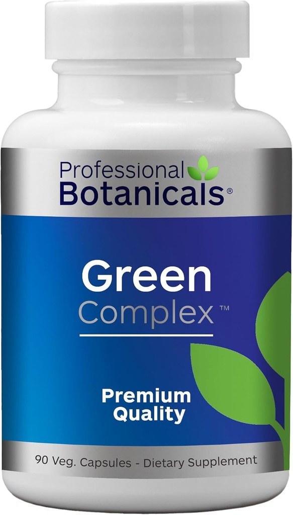 전문 식물 녹색 단지 - 비 GMO 유기 Spirulina 조류, 유기 배리 잔디 Eleuthero, Cordyceps, Rhodiola Rosea, Reishi, Ashwagandha Superfood 보충교재 - 90 채식 모자