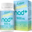 1600 MG Liposomal NAD+ 보충교재, NAD+ 밀어주는 보충교재, 우량한 흡수, 노화 방지 방어, Longevity, 에너지, 수선, 비 GMO, 60 Softgels를 위한 비타민 B3