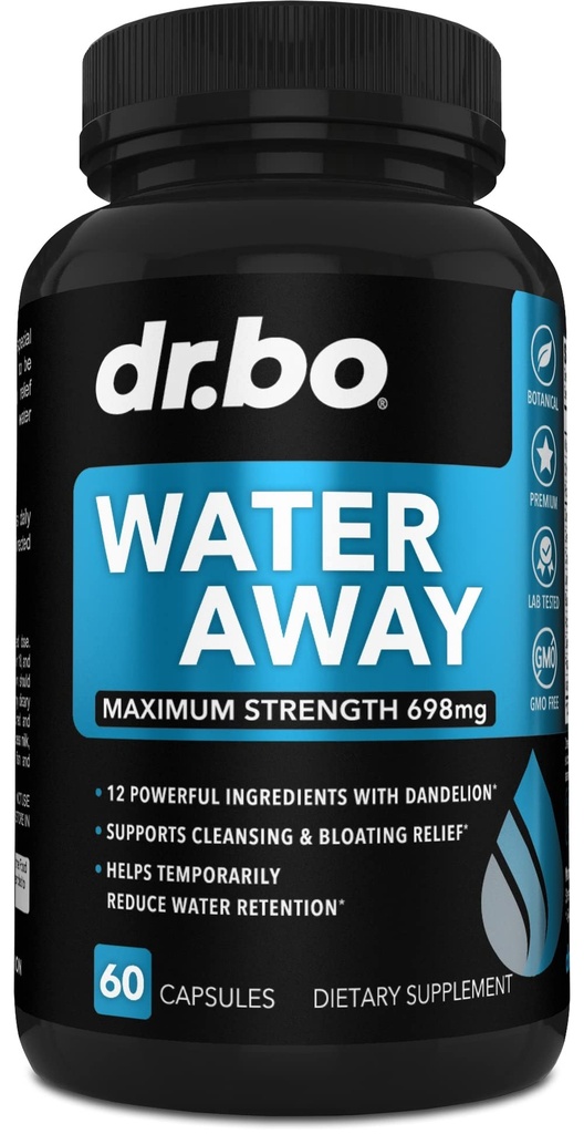 물 보유를위한 물 알약 Diuretic - Stomach Bloating Leg Swelling Relief 용 Natural Swelling Away Pills Herbal Diuretic 보충제 - Swollen Legs feet Supplement 용 유체 알약 Bloat 감소