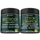 번들 6in1 사탕수수수수 캡슐 & 6in1 프리미엄 Ceylon Cinnamon 보충제