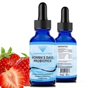 Absonutrix Women 's Daily Probiotics 390 mg, 4 Oz Liquid, 302 서빙, 미국에서 만든, 빠른 흡수, 품질 Potent 재료, 비 GMO, GMP 인증 시설, Cruelty-Free 제품