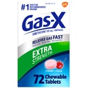 가스-X 여분 힘 Bloating 기복을 위한 Simethicone 125 mg를 가진 화학 가스 기복 정제, 버찌 - 72 조사