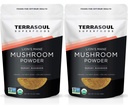 Terrasoul Superfoods 유기 사자 Mane 버섯 분말 (4:1 추출물), 11 온스