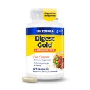 Enzymedica Digest Gold + Probiotics, 2-in-1 Gut Health, Digestive Enzymes & 1 억 활성 Probiotics 문화, 45 카운트 (FFP)