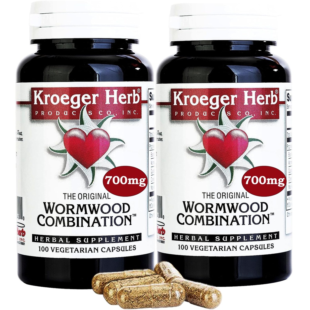 2 팩 -Kroeger Wormwood 조합, 100 V 모자