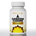 Candida Cleanse - Gut & Colon Support (60 캡슐) - 남성 및 여성 - Intestinal Detox 용 천연 허브 - Oregano Leaf, Wormwood, Black Walnut, Caprylic Acid