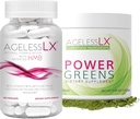 AgelessLX 캡슐 파워 그린 슈퍼 푸드 파우더