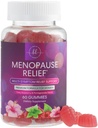Menopause 여자를 위한 보충교재 - 완전한 자연적인 온화한 뜨거운 섬광 & 밤 땀 지원, 다 Benefit Menopause 기복, 균형 & 에너지를 위한 지원, 글루텐 자유로운 & 비 GMO - 60 Gummies
