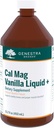 Genestra 브랜드 Cal Mag Vanilla Liquid + | 칼슘 마그네슘 보충 | 15.2 fl. oz.