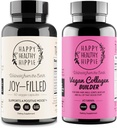 행복한 건강한 Hippie Vegan 교원질 건축업자 w/Hyaluronic 산 & Joy-Filled 계류 지원