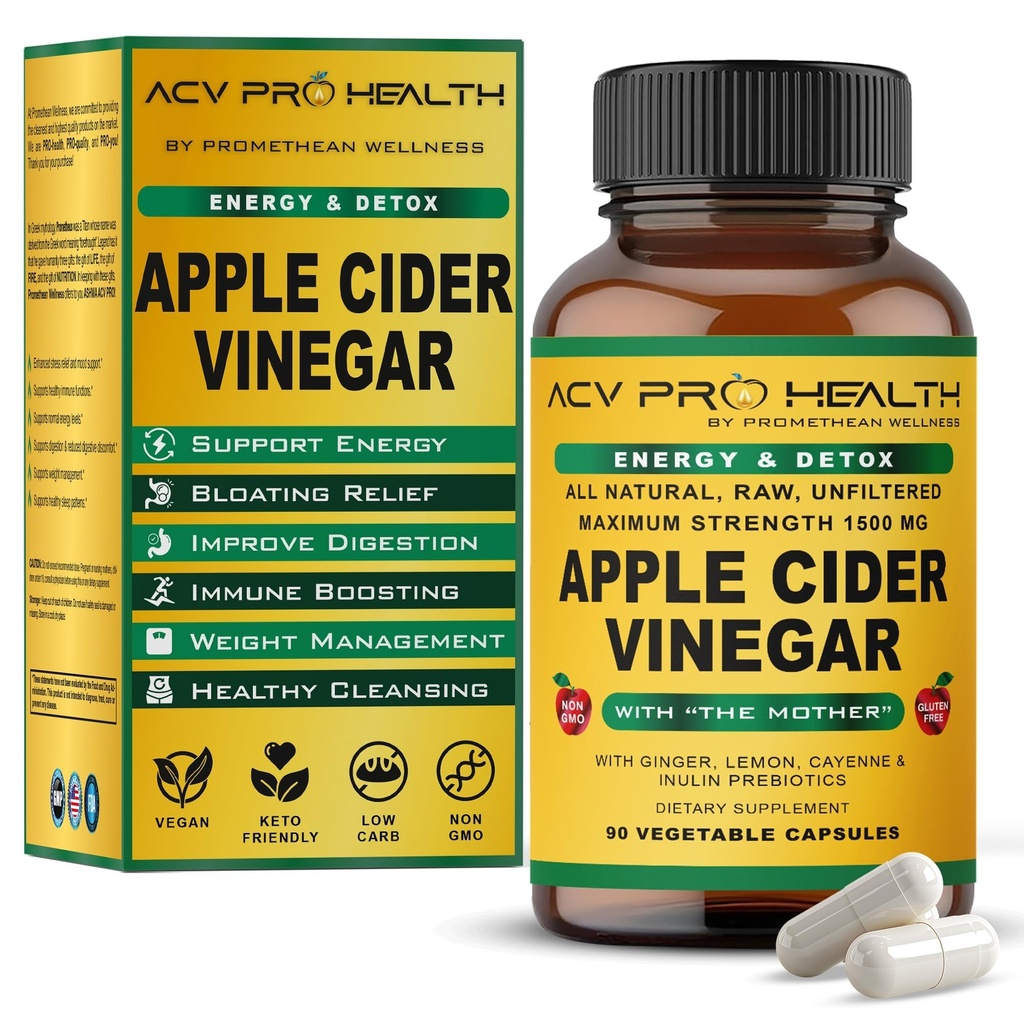 ACV 직업적인 Apple Cider Vinegar 캡슐은 어머니 ACV 알약 Detox Cleanse 산성 Reflux 기복 지원 보충교재 생강 뿌리 카이엔 고추 분말을 가진 유기를 증명했습니다
