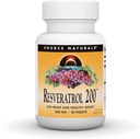 Source Naturals Resveratrol, 심장 및 건강한 노화 * 200 mg - 30 정제