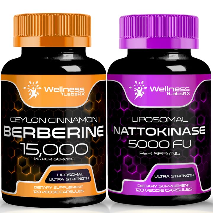 Nattokinase 보충교재 캡슐 - 5000 FU - 순수한 일본 Natto 추출물, 심장 및 면역 지원에서 효소