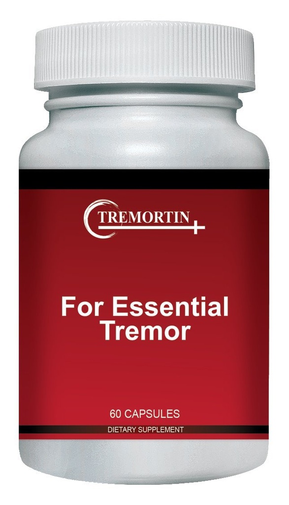 – Natural Essential Tremor Herbal Supplement - Shaky Hands, Arm, Leg 및 Voice Tremors (60 캡슐)에 대한 완화 제공